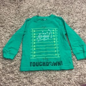 Carter’s Touchdown long sleeve shirt Size 2T